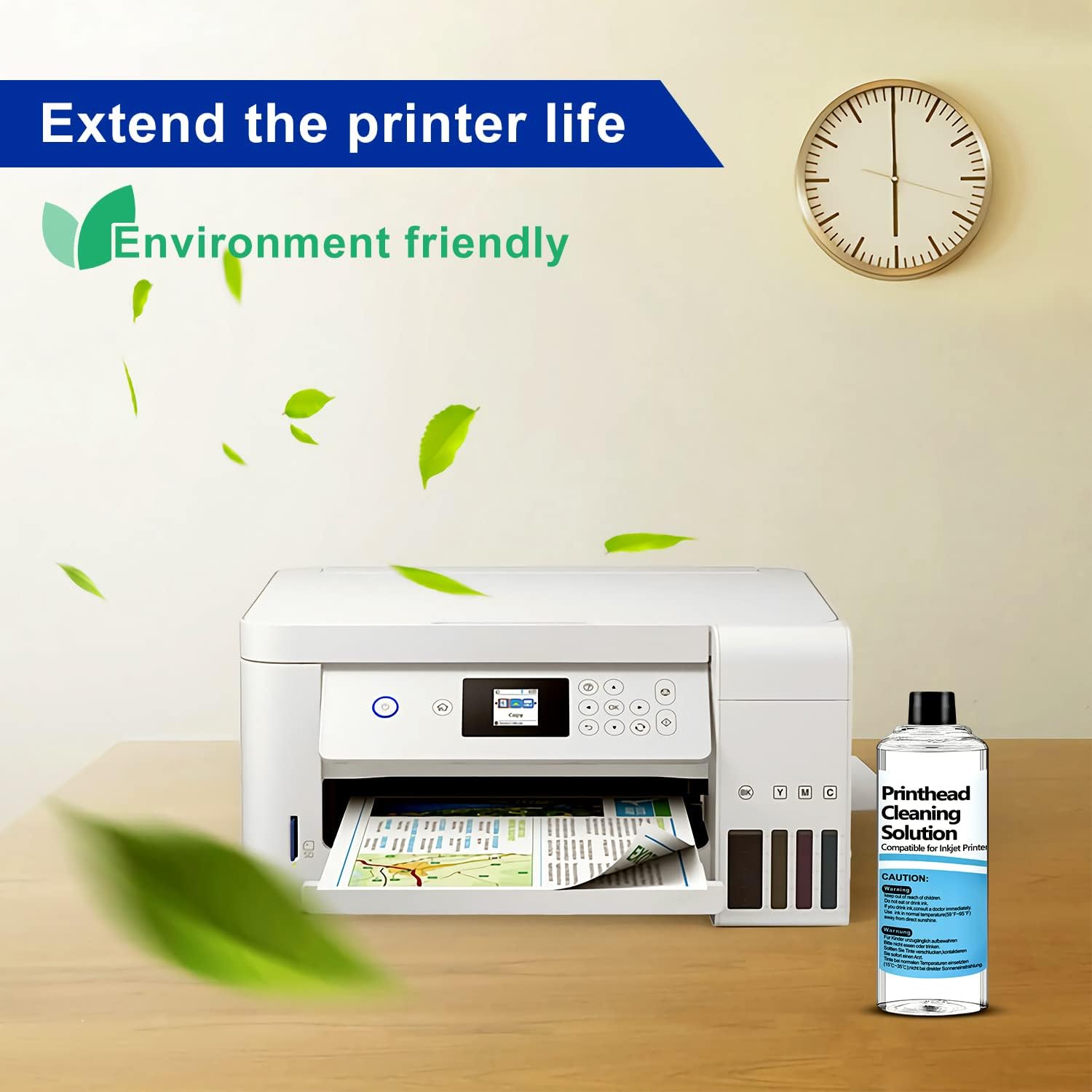 Thumbnail 6 de 250-ml Druckkopfreiniger Set (für Epson, Canon, Brother, HP & mehr) mit Spritze, Silikonschlauch und Handschuhen