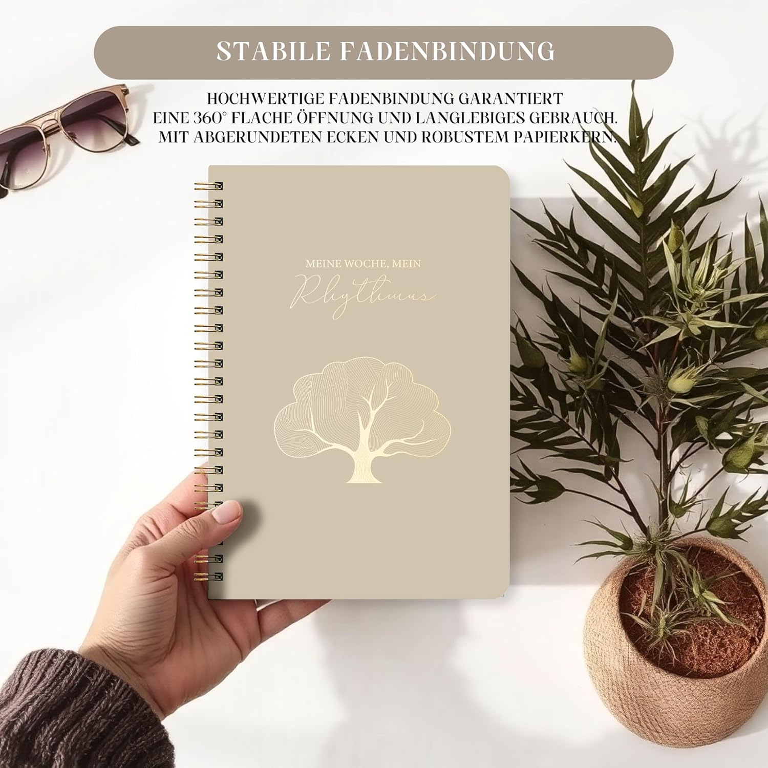 Thumbnail 3 de BIROYAL Undatierter Wochenplaner A5 2026 📘