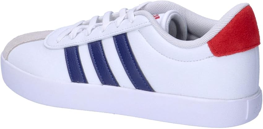 Thumbnail 2 de adidas VL Court Niños - Zapatillas blancas y azules