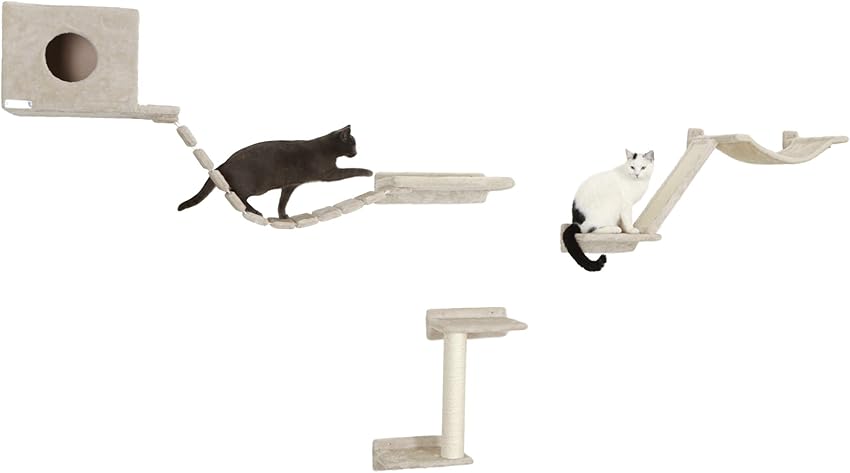 Thumbnail 4 de Kerbl Pet 81633 Mural para Gatos 🐱 Color Beige