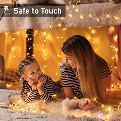 Thumbnail 6 de Hopexy Battery Fairy Lights, 10m (100 LEDs) with Timer and 8 Modes – Warm White