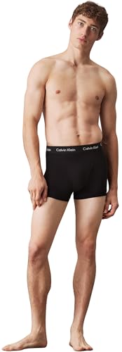 Thumbnail 4 de Calvin Klein Calzoncillos bóxer Hombre Pack de 3 Trunks | Black W Black WB, XL