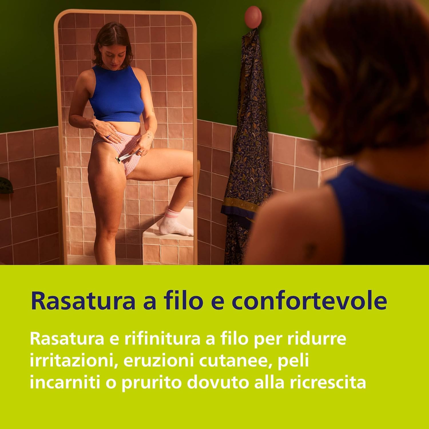 Thumbnail 2 de Philips OneBlade Intimate QP1924/28: rasatura precisa e cura delicata per zone sensibili