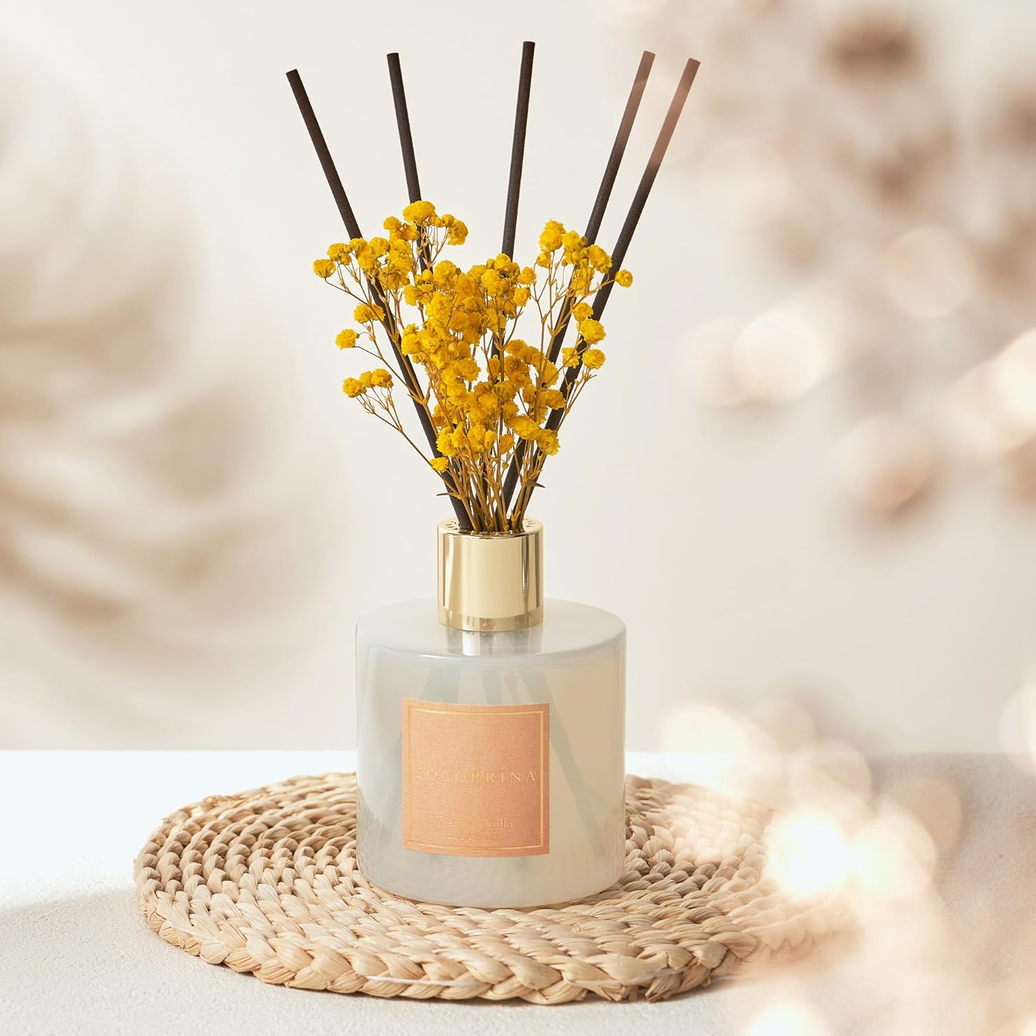Thumbnail 4 de Cocorrína Warm Vanilla Reed Diffuser with 8 Sticks 🕯