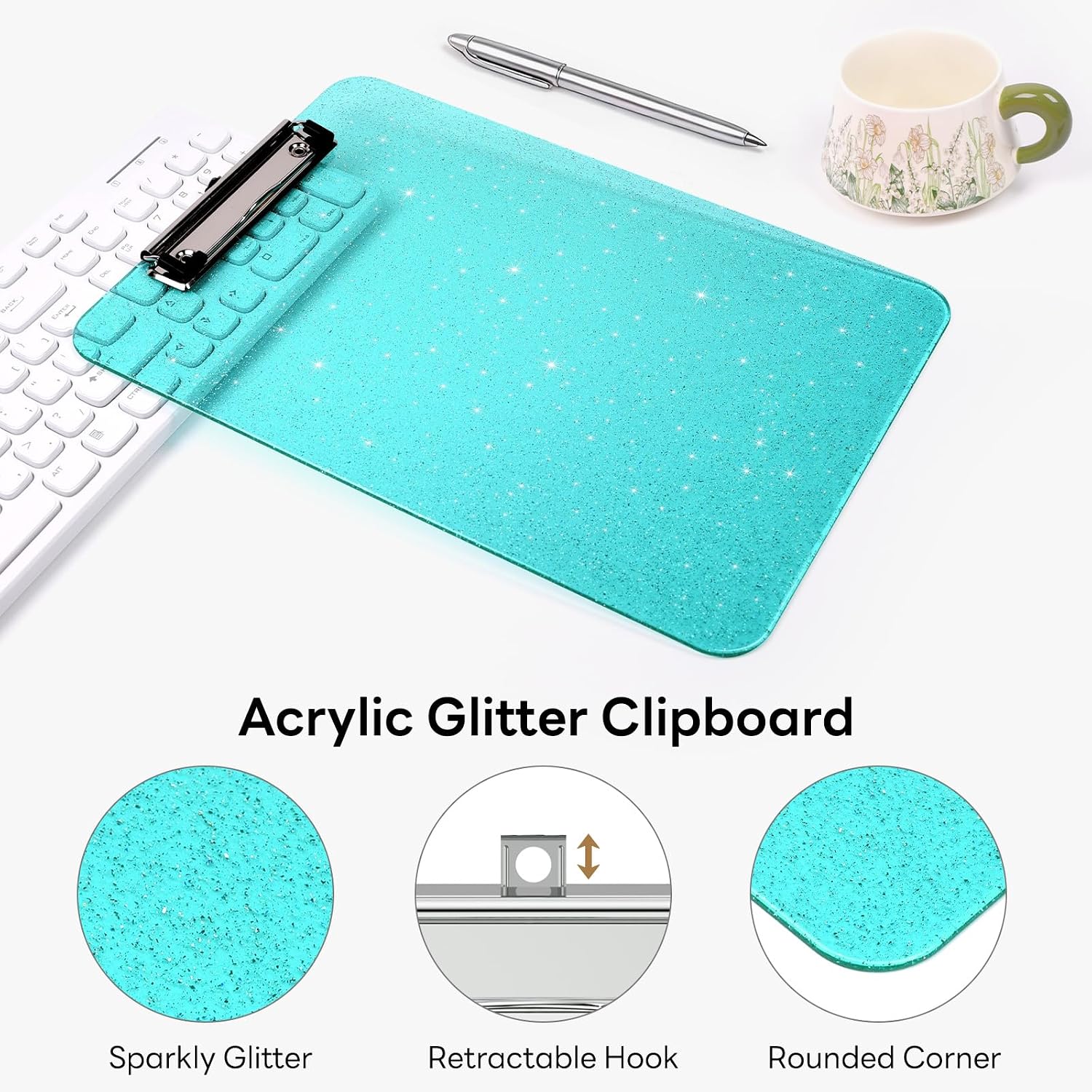 Thumbnail 3 de Zoenley Plastic Clipboard