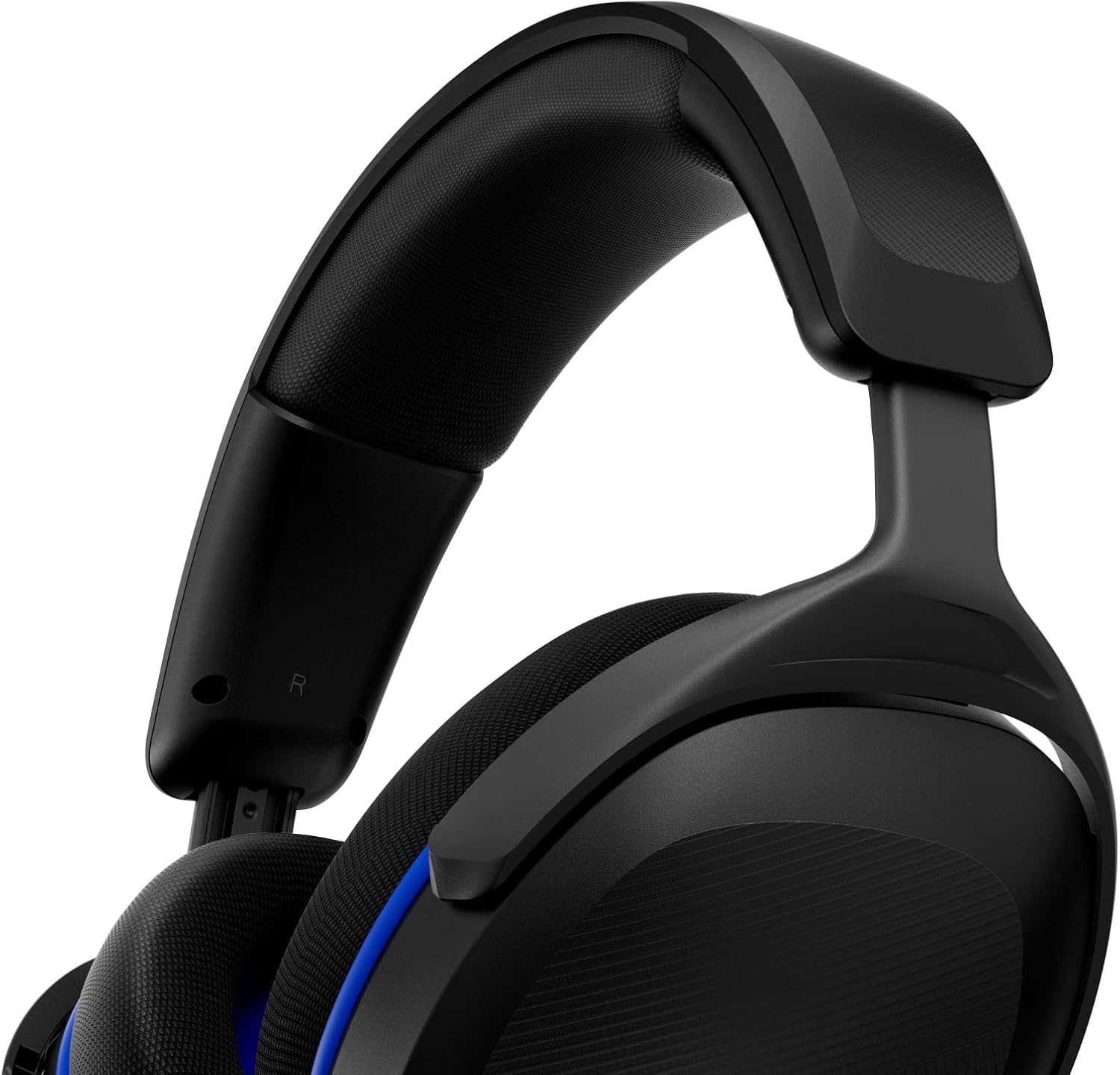 Detalle de HyperX Cloud Stinger II Core – Cuffie da gaming cablate 3,5 mm per PC e PlayStation (PS4/PS5), memory foam in tessuto, nero
