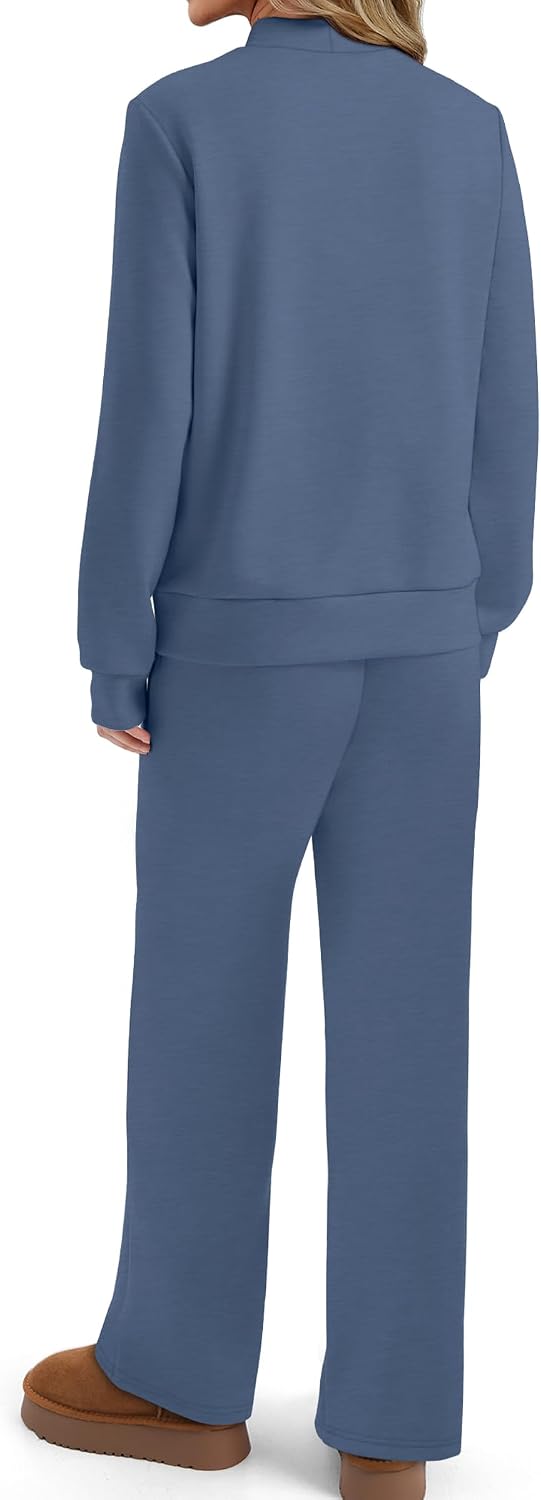 Thumbnail 4 de Sampeel Two Piece Sets for Women Mock Neck Loungewear XS-2XL