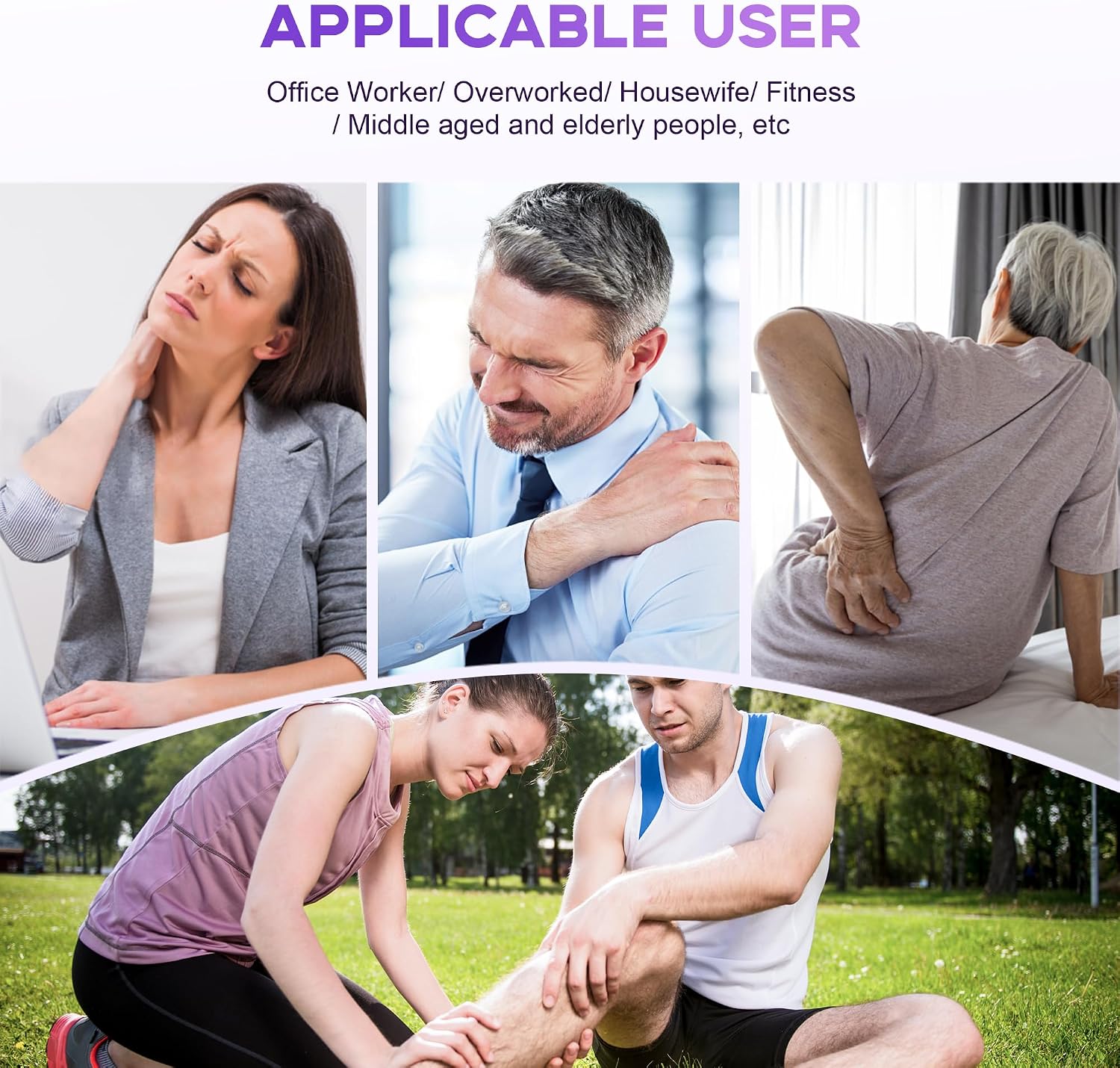 Detalle de Belifu TENS muscle stimulator