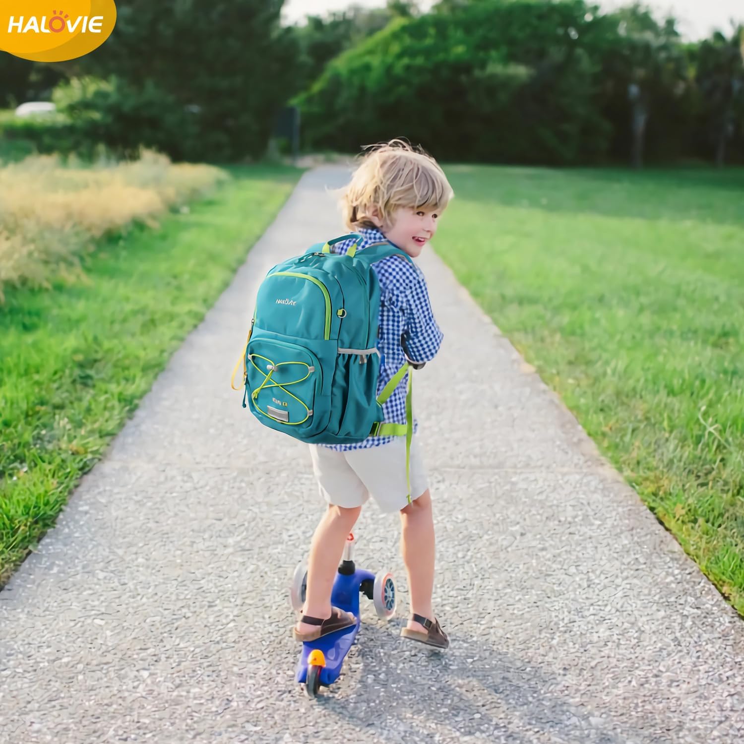 Thumbnail 5 de HALOVIE Kinderrucksack 12L Wanderrucksack