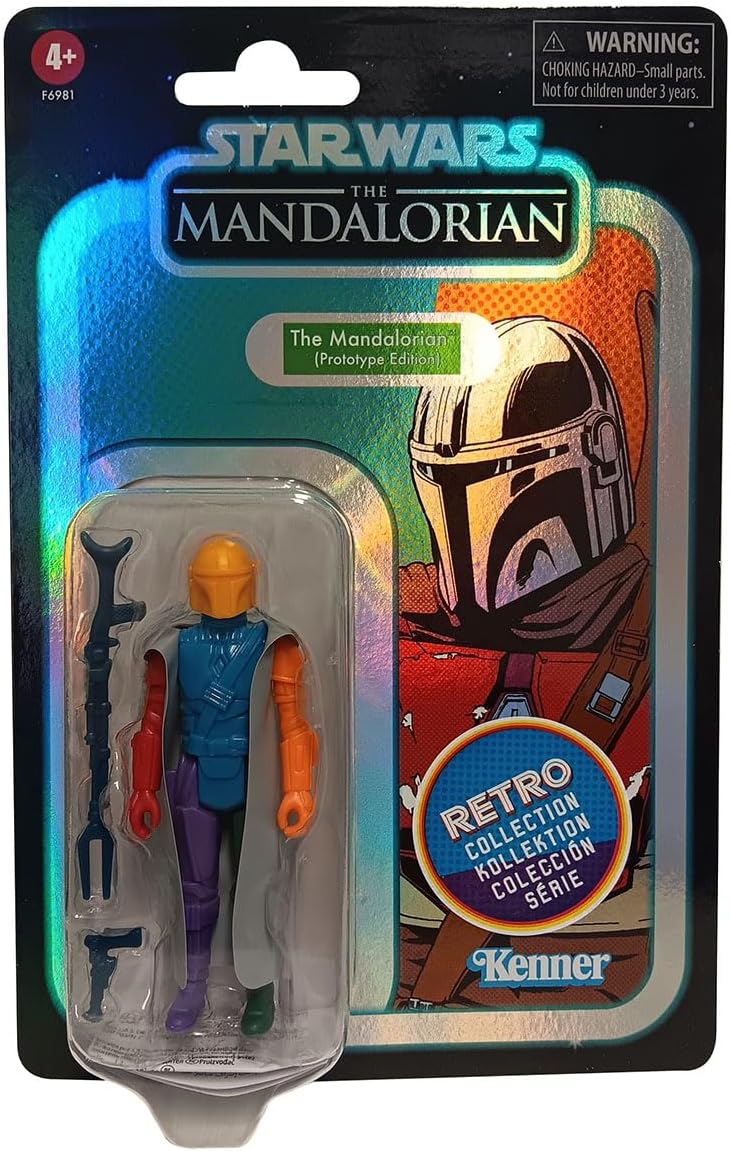 Detalle de Star Wars F69815L2 The Mandalorian Prototype Edition Figure, 9.5 cm