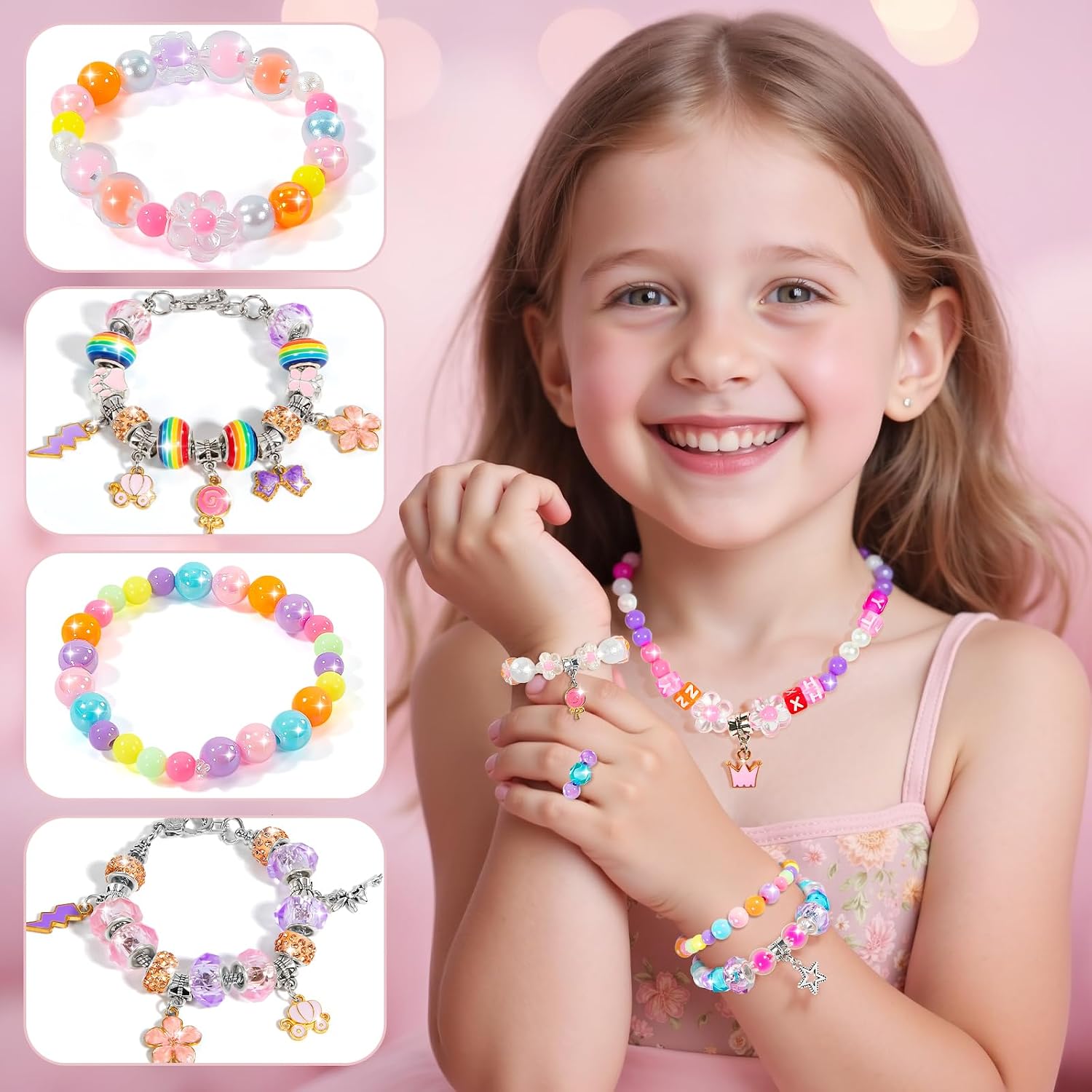 Detalle 1 de BLmukce Kit de création de bijoux pour enfants