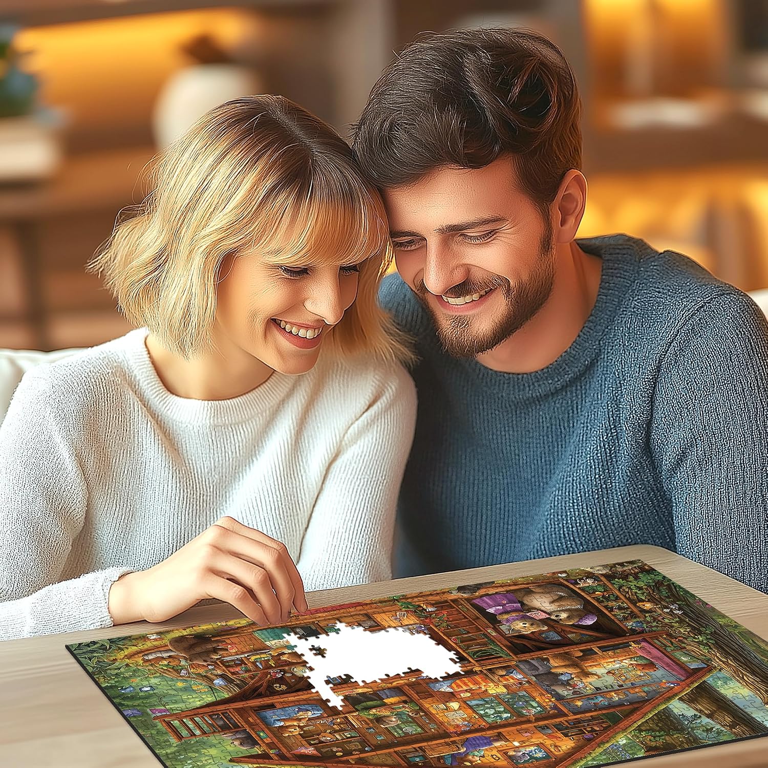 Thumbnail 4 de Blueforest 1,000-Piece Adult Jigsaw Puzzle