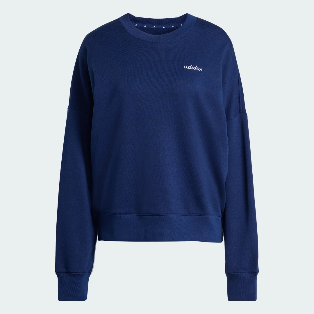 Thumbnail 3 de Sudadera básica con bordado Seasonal Essentials Colorpop de Adidas en azul