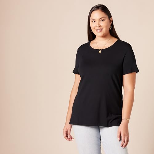 Thumbnail 6 de Amazon Essentials Camiseta manga corta mujer L, pack 2