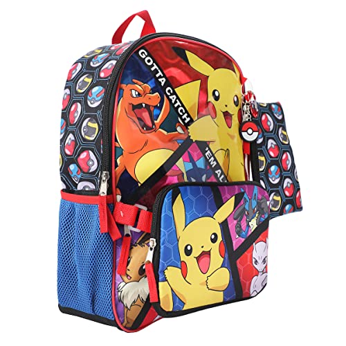 Detalle de BIOWORLD Boys Youth Five-Piece Backpack Set (Little Kid/Big Kid) with All-Over Print