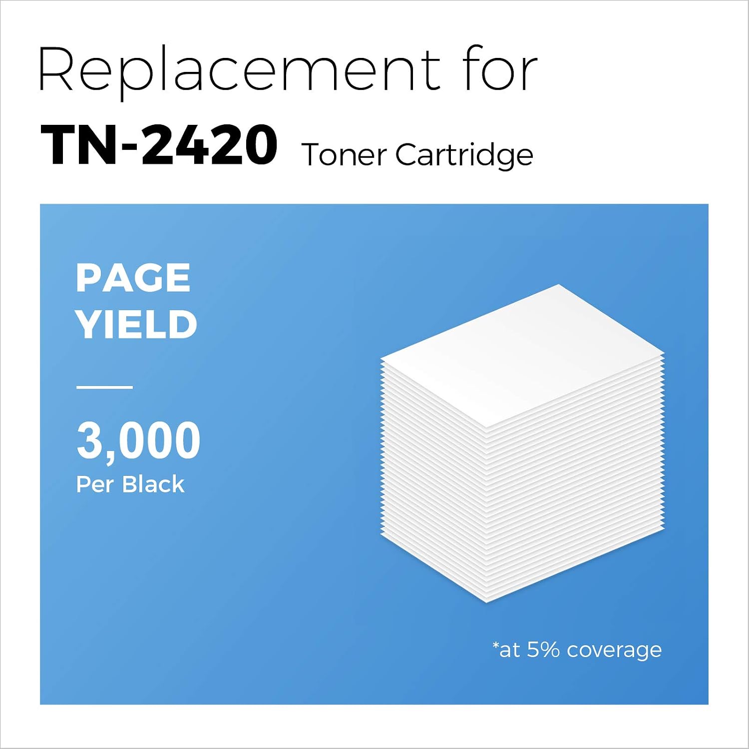Detalle 2 de MYCARTRIDGE TN-2420 Toner 3.000 Seiten đź–¨