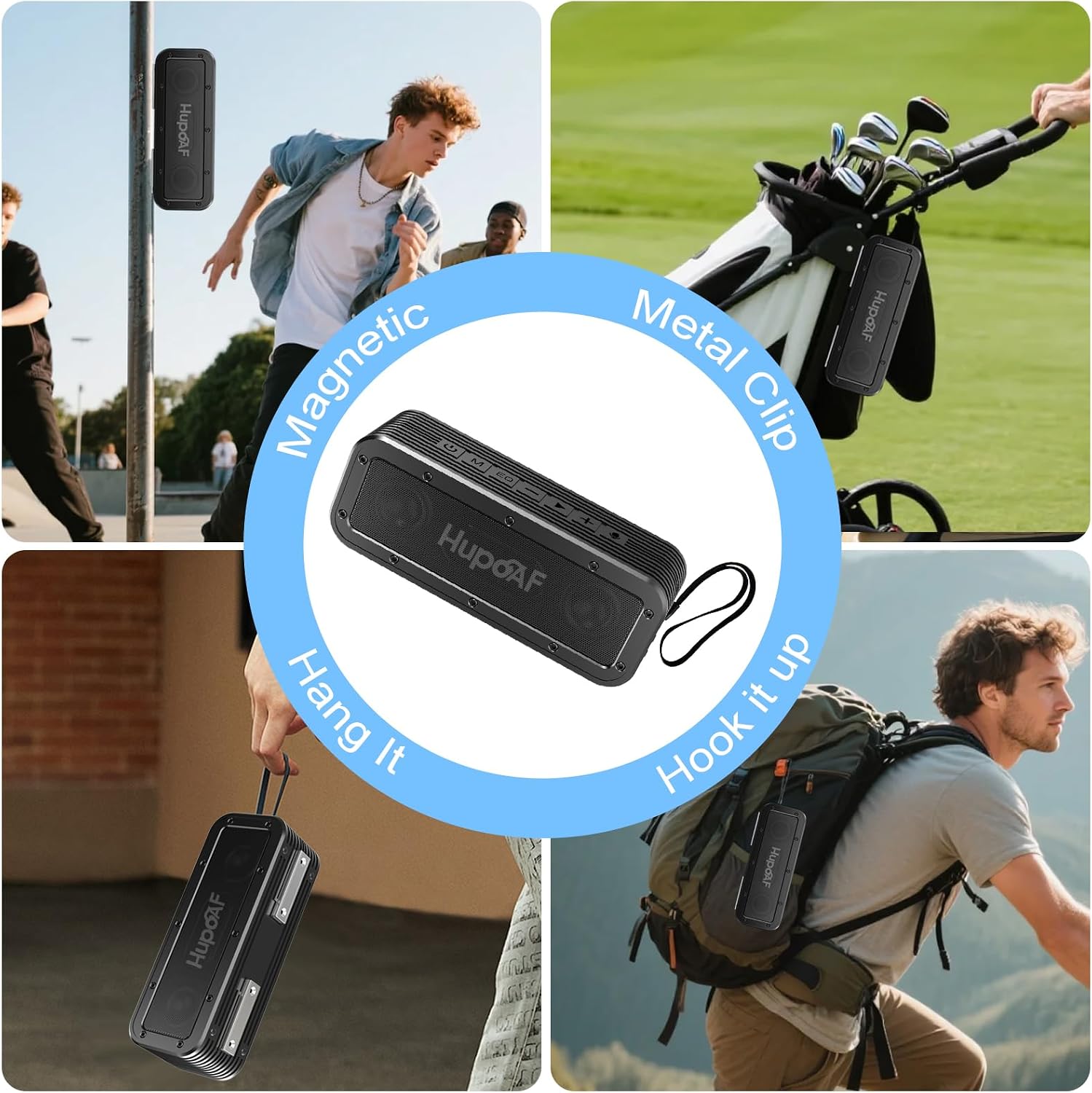 Thumbnail 5 de 50W Bluetooth Speaker with Stereo Bass IP7
