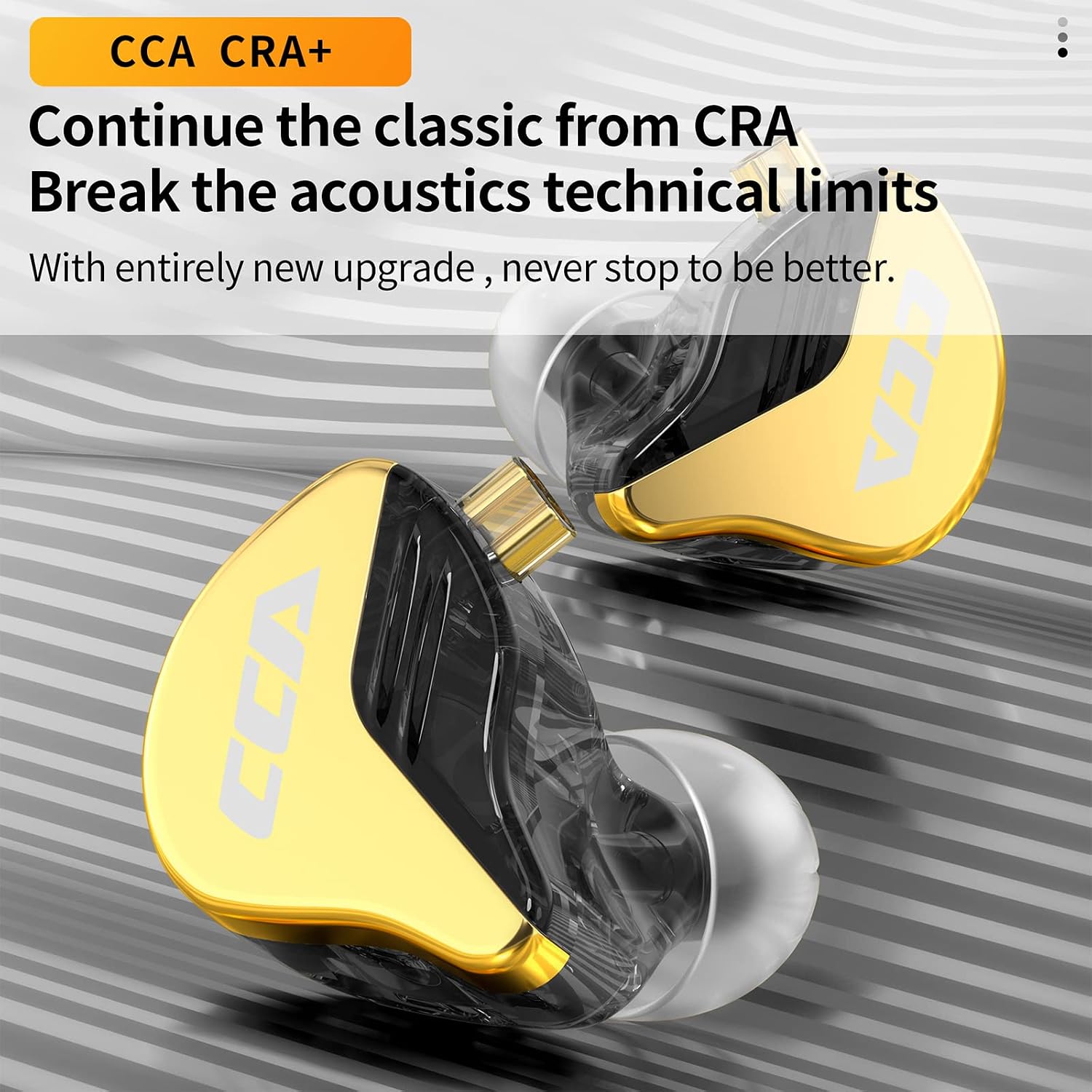 Thumbnail 1 de CCA In-Ear Monitor Earphones CRA+