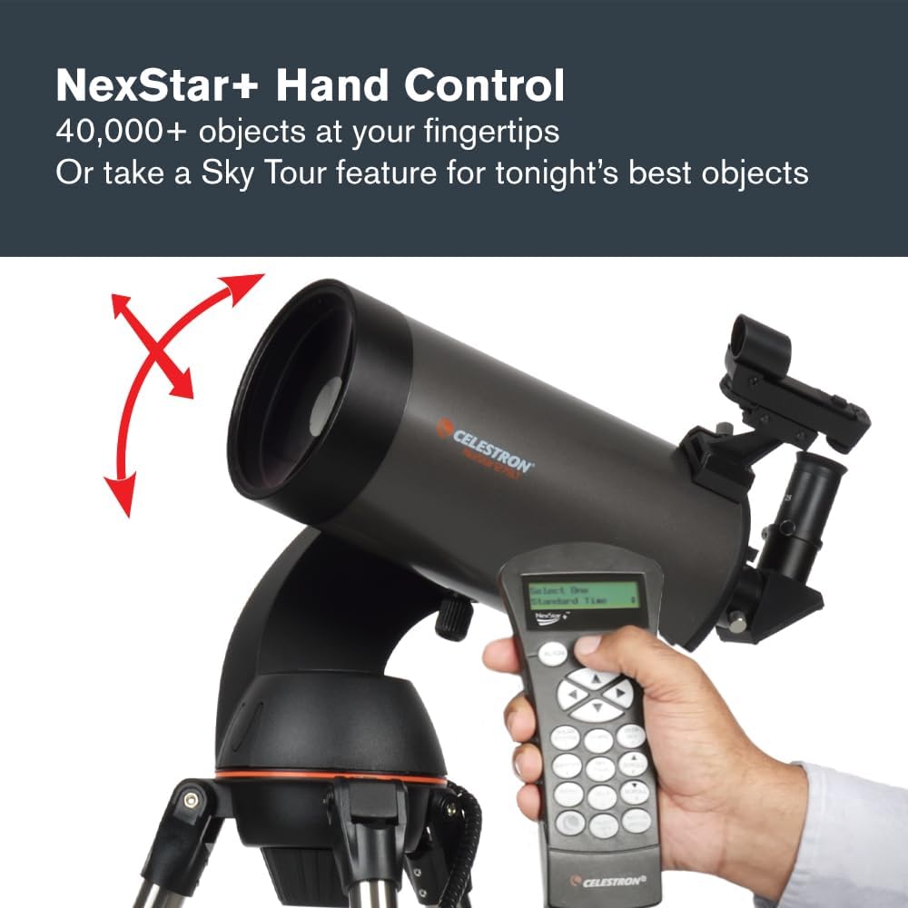Thumbnail 6 de Celestron NexStar 127SLT-Mak: Tragbares, computerisiertes Maksutov-Cassegrain-Teleskop