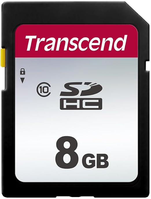 Detalle de Transcend SDC300S - Tarjeta SD 8 GB Clase 10 📸