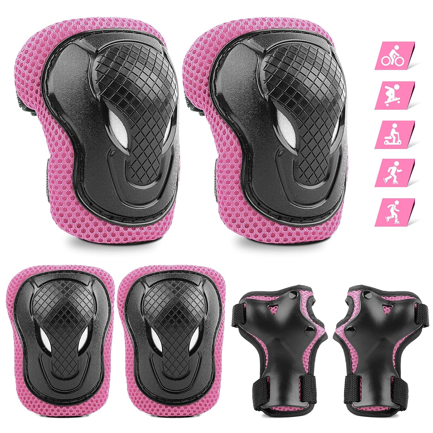 ValueTalks Protecciones Patines 6 piezas S