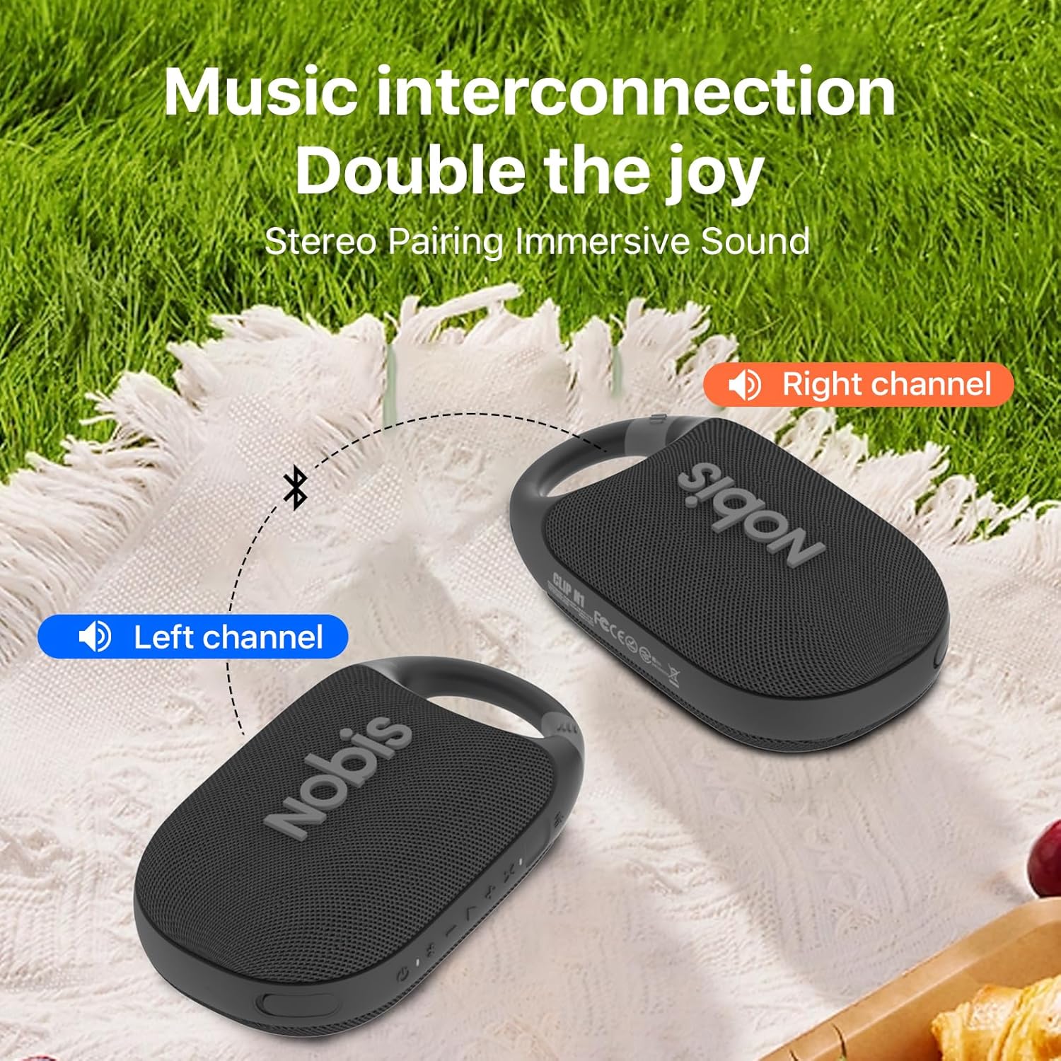 Thumbnail 6 de NOBIS Clip N1 24H Bluetooth portable speaker