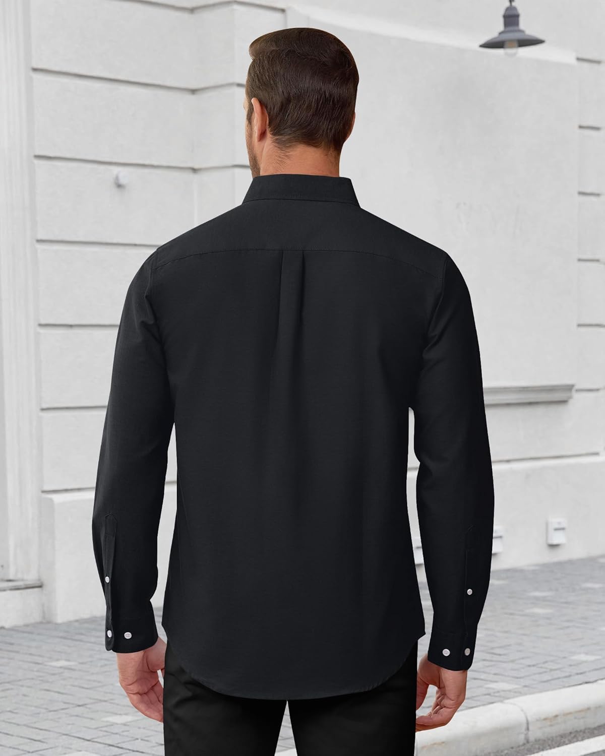 Thumbnail 1 de J.VER Oxford Herrenhemd Bügelfrei Regular Fit (Langarm, Button-Down, Baumwolle)
