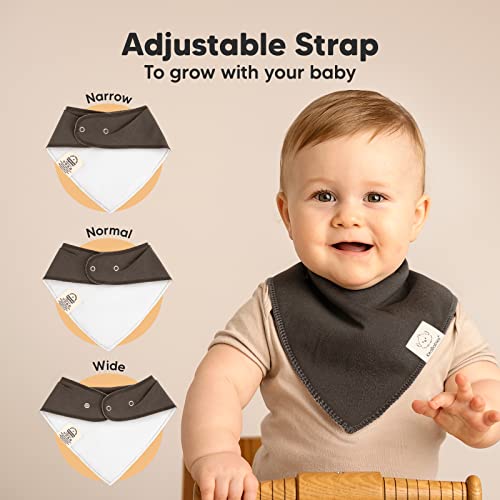 Thumbnail 2 de KeaBabies 8-Pack Organic Baby Bibs ⚙