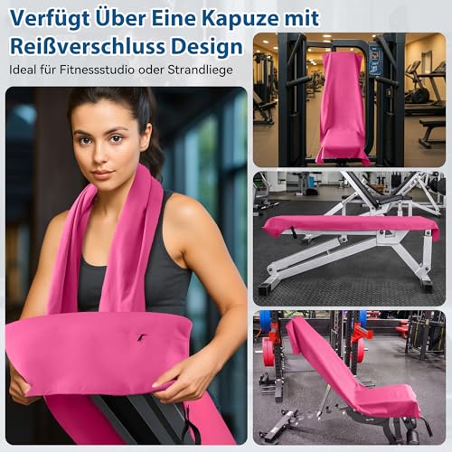 Detalle de Novent Fitnesshandtuch aus Mikrofaser 120 × 50 cm