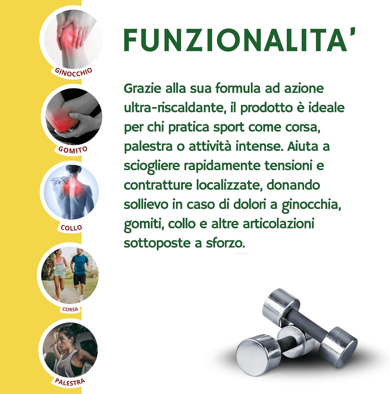 Thumbnail 6 de Arnica gel Forte ImmunoSTRONG: crema riscaldante per muscoli e articolazioni, uso umano