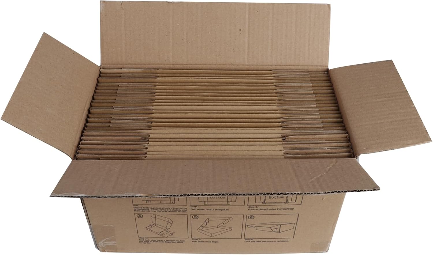 Thumbnail 4 de RLAVBL 25 Pack Shipping Boxes (9x6x2 in) Brown Corrugated Cardboard