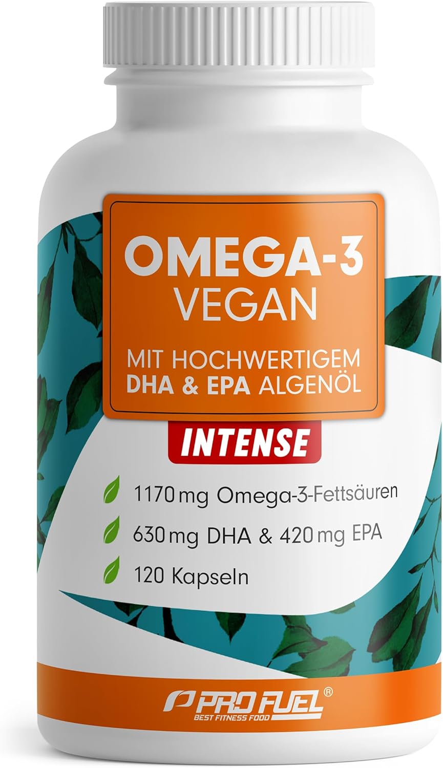 Detalle de Omega-3 vegan INTENSE 120 Kapseln