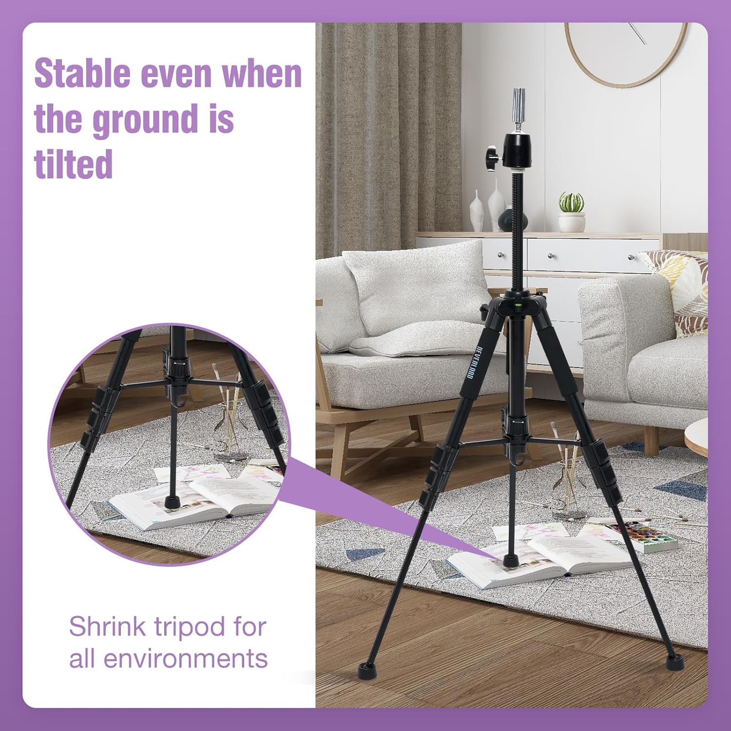 Thumbnail 2 de Neverland Wig Stand 55 Inches for Mannequin Heads