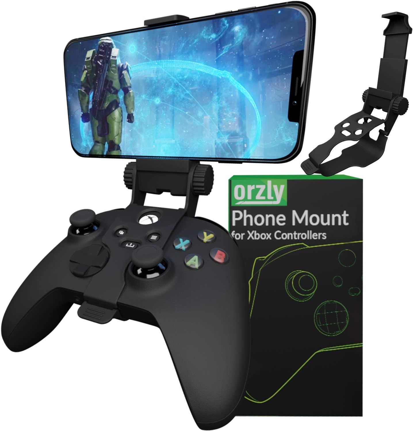 Thumbnail 6 de Supporto per telefono per controller Xbox Series X|S, morsetto regolabile – Orzly