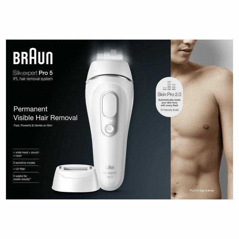 Thumbnail 3 de Braun Silk-expert Pro PL5145, depiladora IPL con sensor de piel y 10 intensidades
