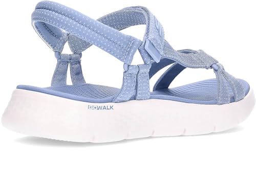 Detalle de Skechers Women's On-The-Go Flex Sublime Trainers - Blue, UK 5