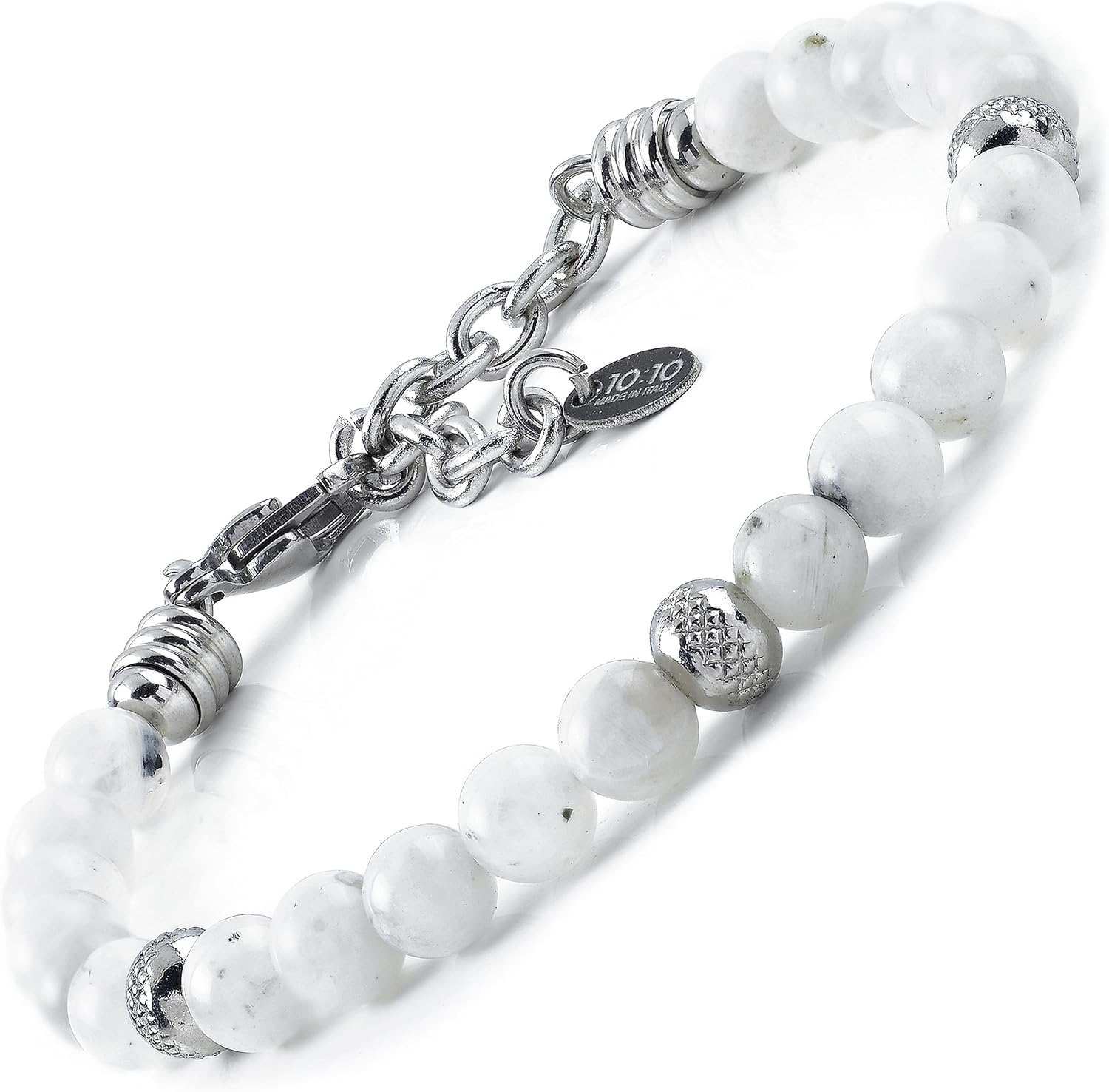 Detalle de 10:10 Bracciale Pietra di Luna 6 mm