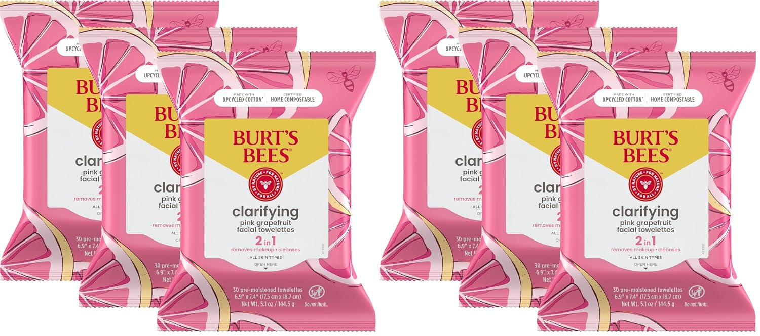 Thumbnail 6 de Burt's Bees Coconut & Lotus Face Wipes 30 Ct.