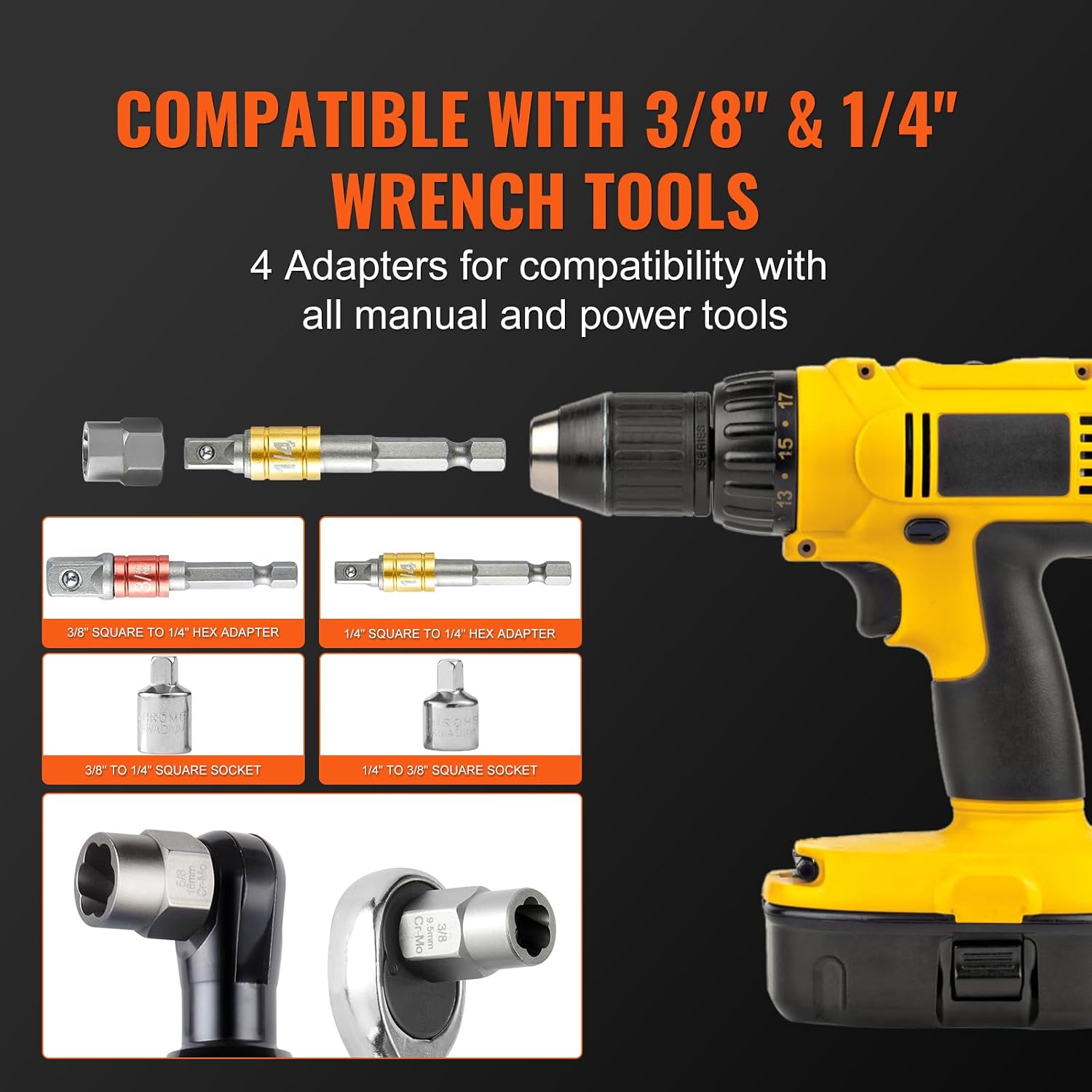 Thumbnail 4 de VEVOR Bolt Extractor Set 32-Piece for Damaged Bolts 🔩