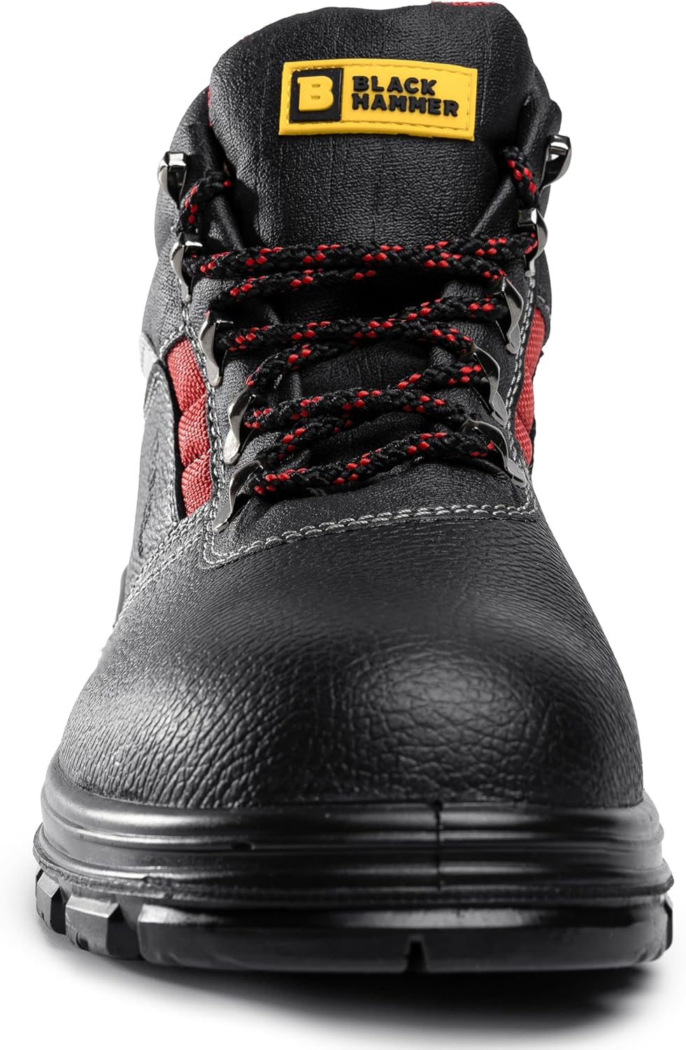 Thumbnail 5 de Black Hammer Mens Safety Boots Leather S3 SRC with Steel Toe Cap