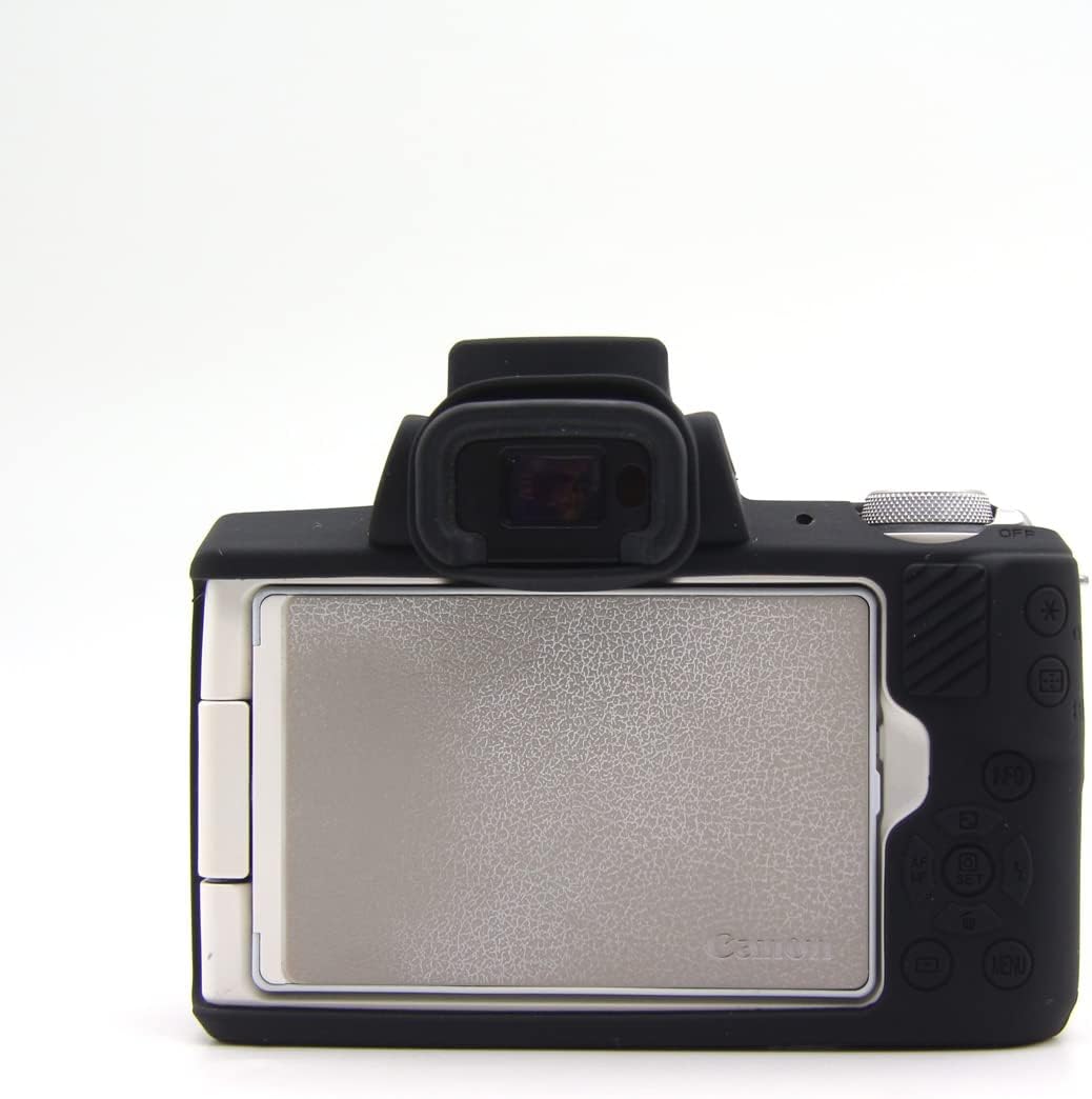 Detalle de Rieibi Silicone Case for Canon EOS M50 / M50 Mark II – Protective Soft Silicone Cover