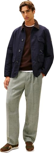 Thumbnail 2 de Tommy Hilfiger Runner Icon Mix Fm0fm05679 – Tenis bajos para hombre en Verde Abeto Ártico, talla 44 EU