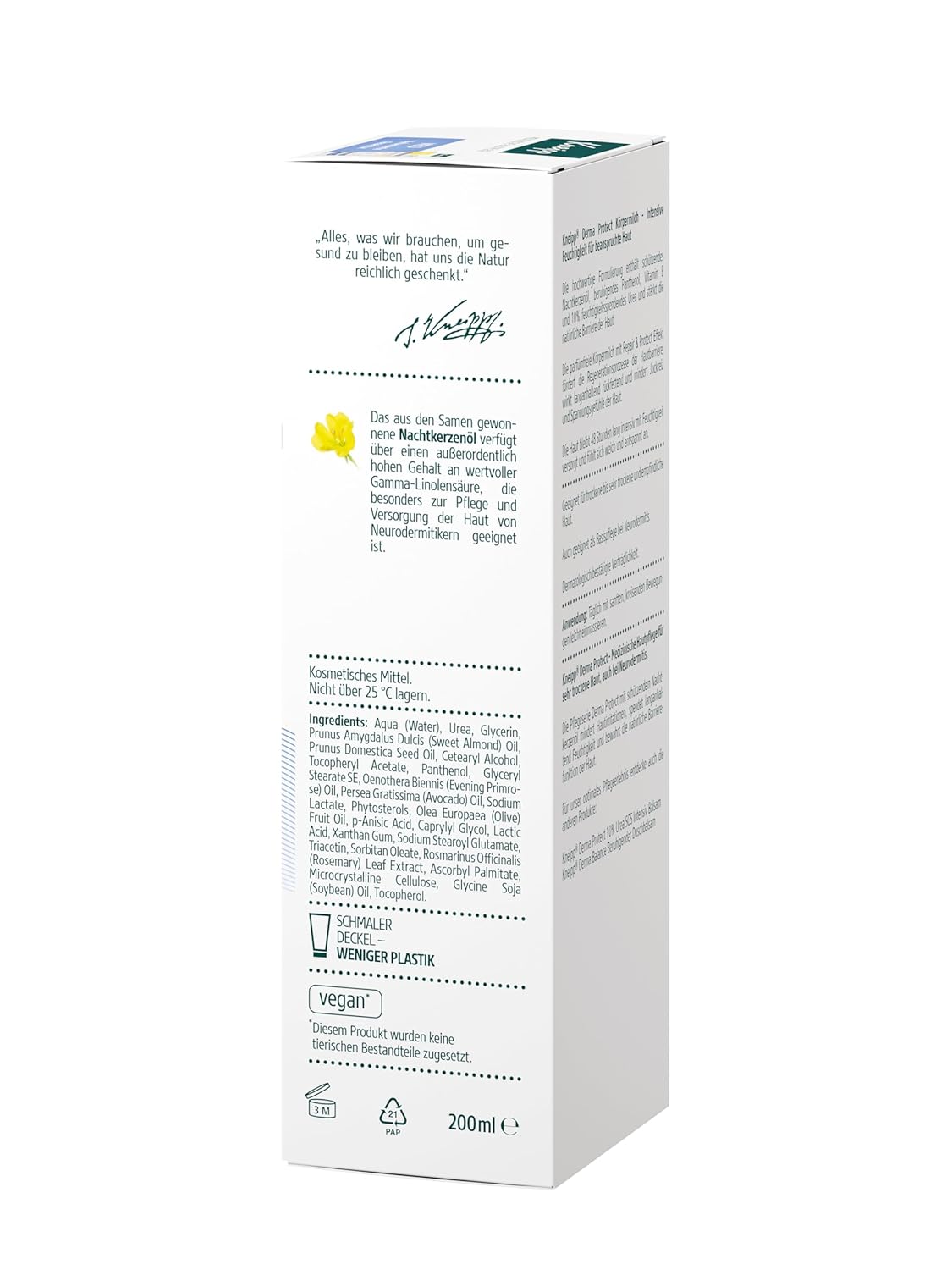 Thumbnail 4 de Kneipp DERMA PROTECT 10% Urea Körpermilch parfümfrei (200 ml) – medizinische Hautpflege für sehr trockene Haut