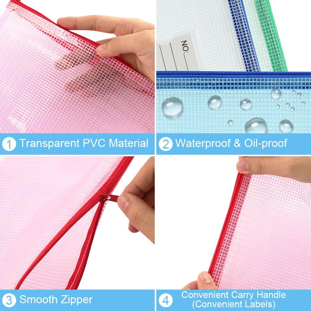 Detalle de OFFCUP pochette PVC zip dossier A3