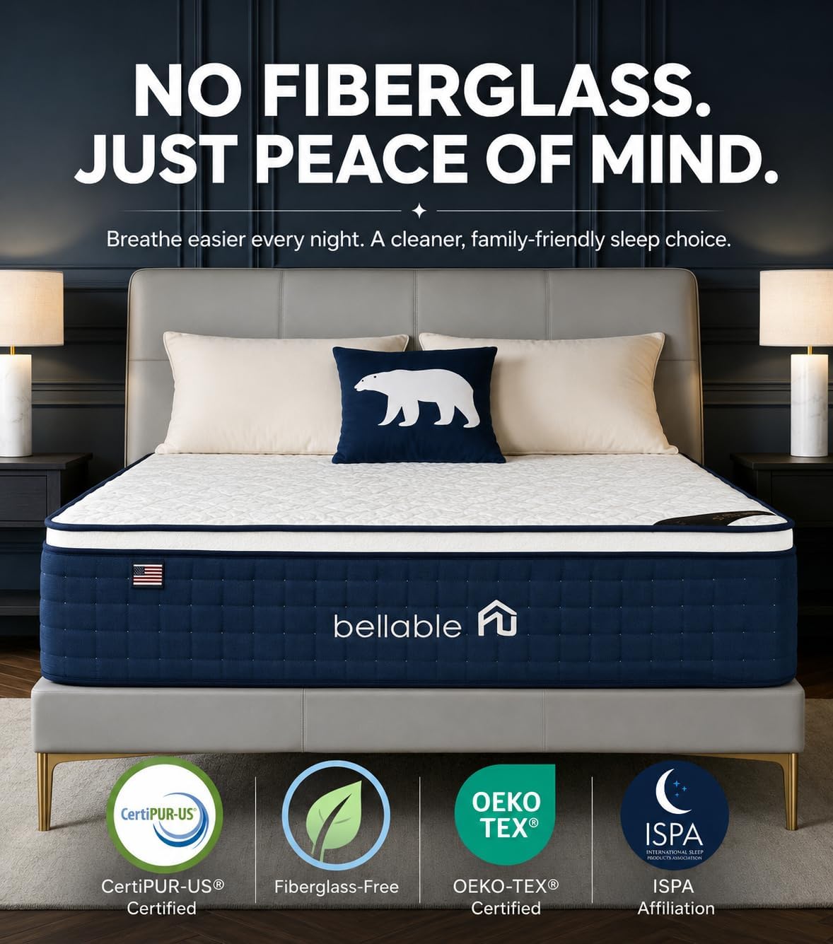 Detalle de Full XL Mattress 12-Inch