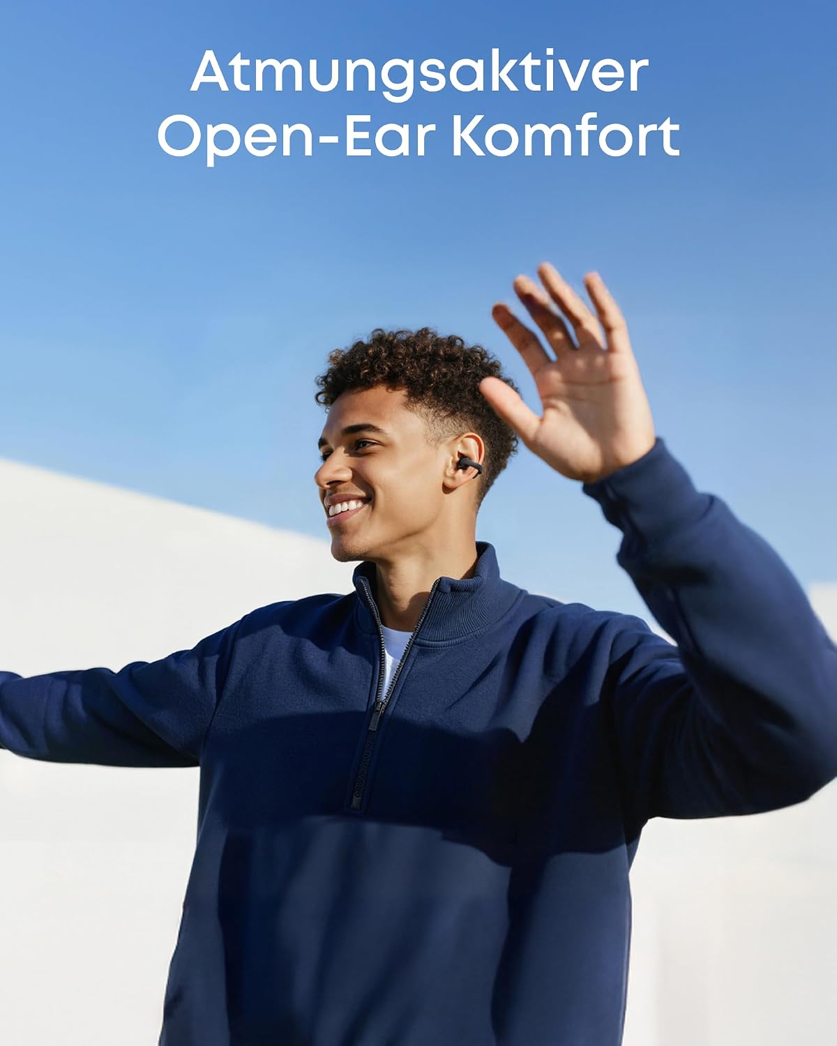 Detalle de soundcore C50i Open‑Ear Kopfhörer 12mm Treiber