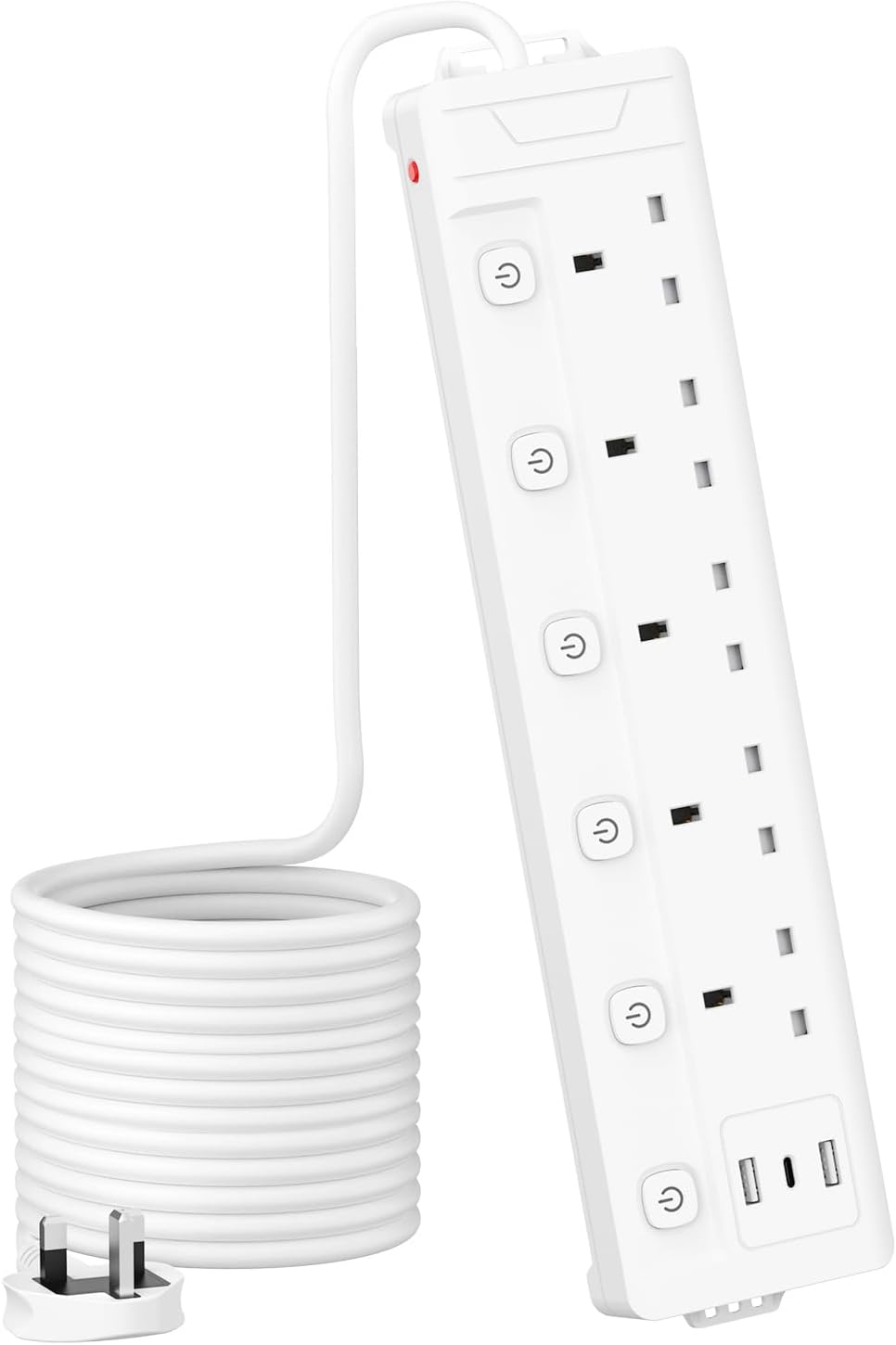 Thumbnail 6 de 3M 5 Gang Extension Lead with 3 USB, 3m ๐