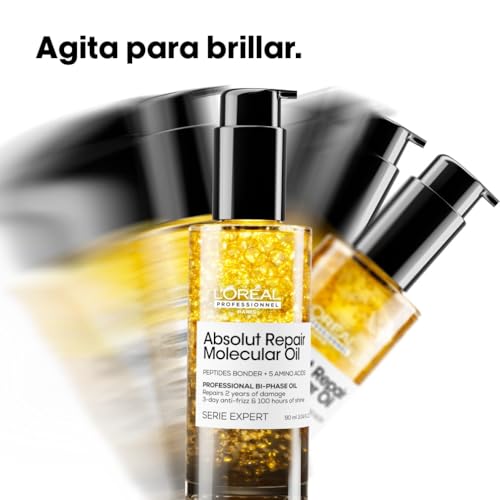 Detalle 1 de L’Oréal Professionnel Aceite Bifásico Reparador 90 ml 💇♀