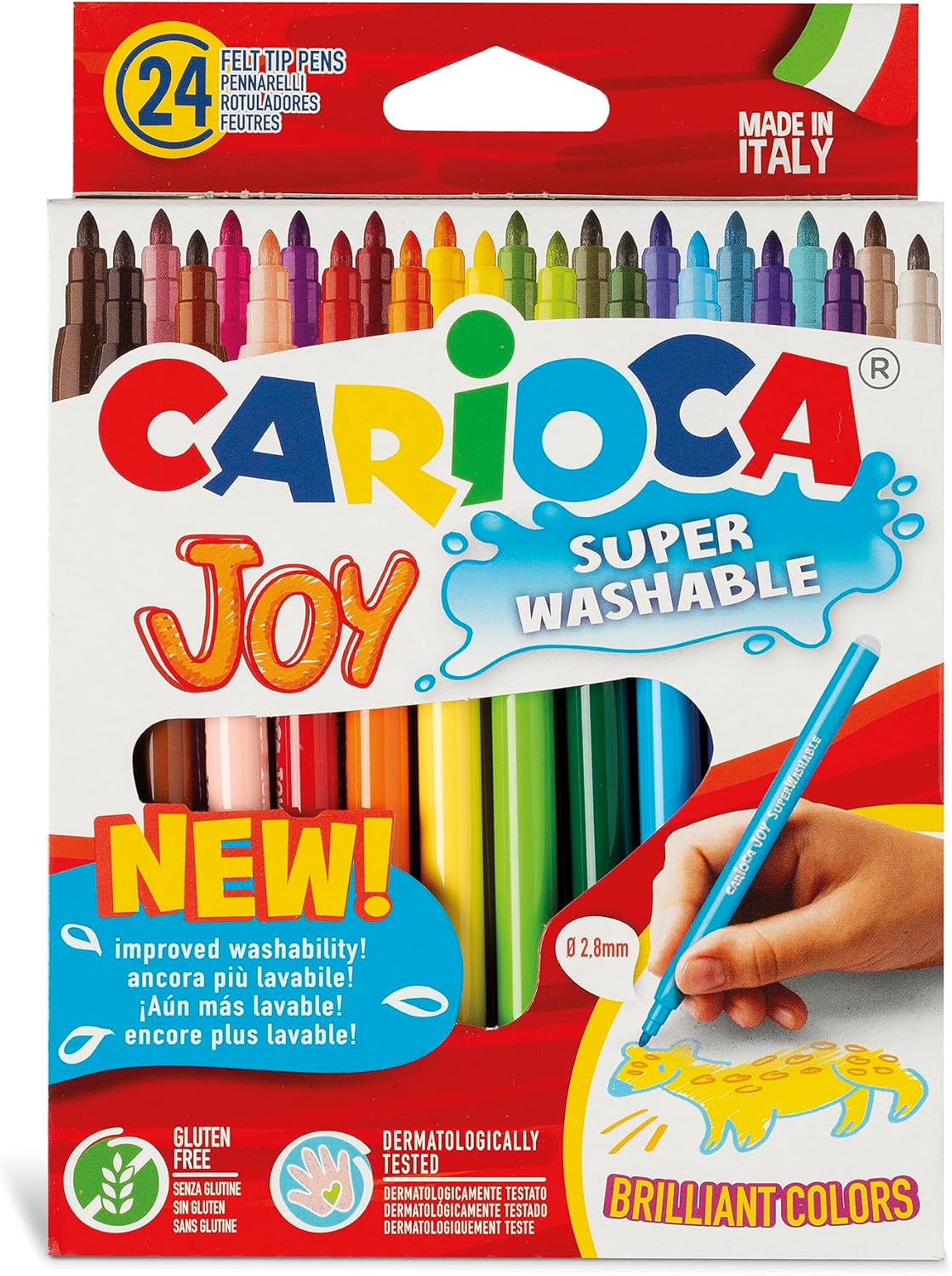 Thumbnail 5 de CARIOCA Pennarelli Joy Box 36 pezzi pennarelli colorati