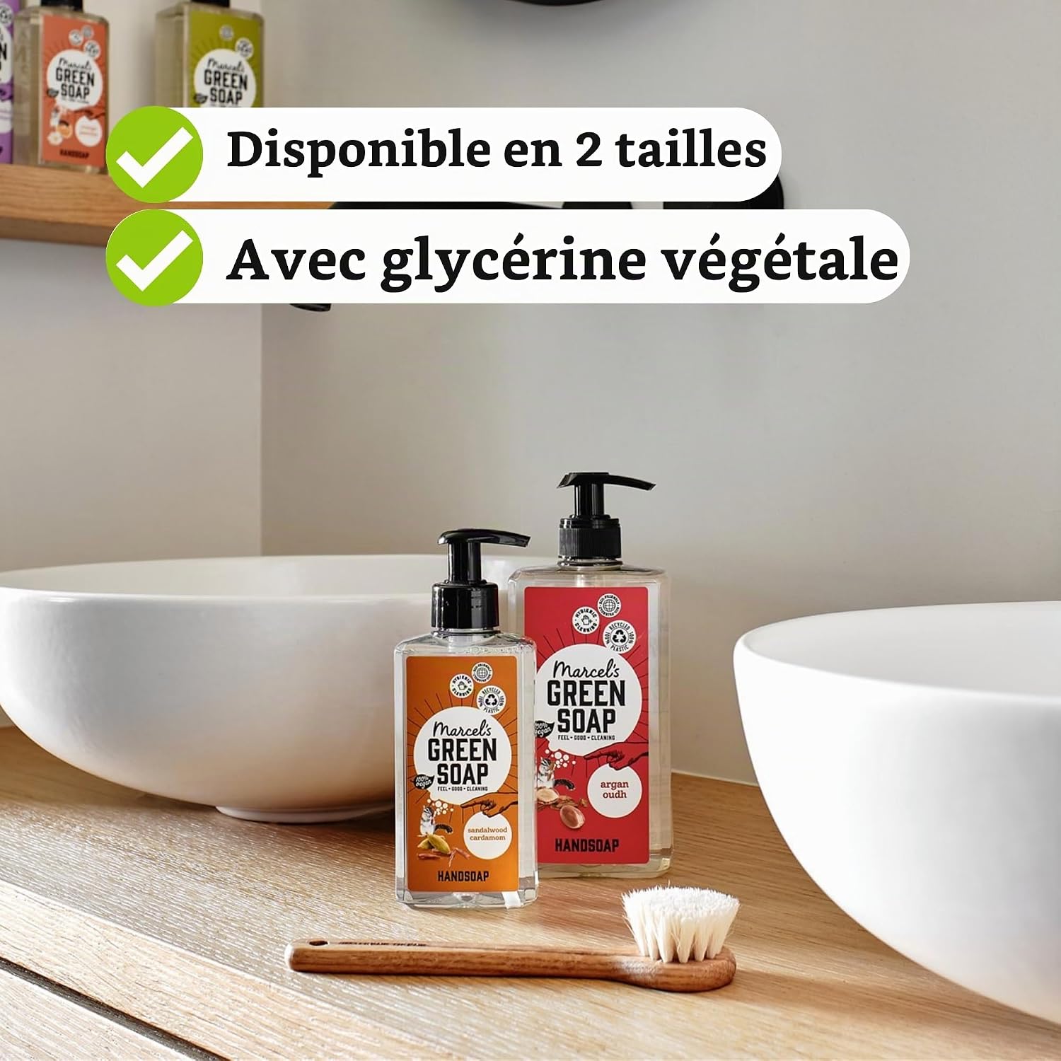 Thumbnail 6 de Marcel's Green Soap Argan & Oudh handzeep met plantaardige glycerine